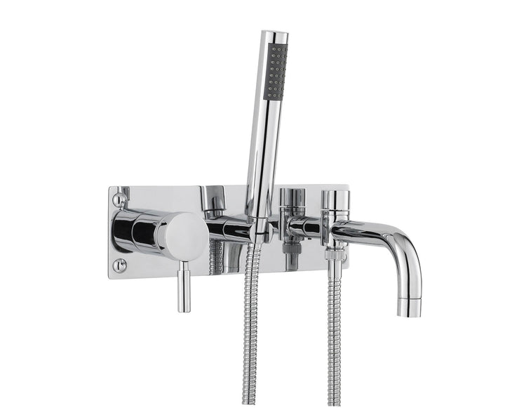 Hudson Reed Tec Single Lever Wall Mounted Bath Shower Mixer PK350