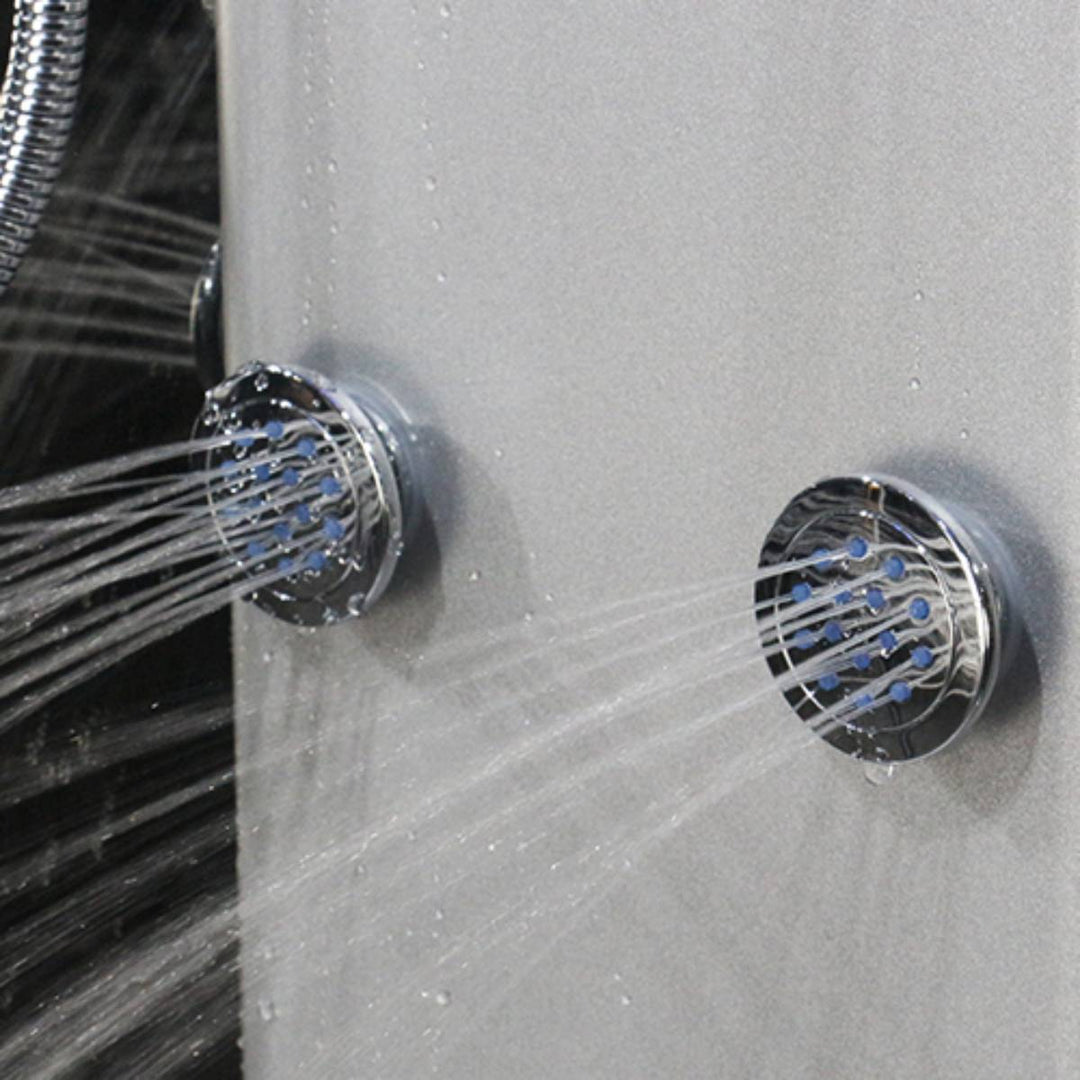 Insignia Platinum 1200 x 800mm Offset Steam Shower Enclosure PL12R-OCF-CG-S - Right Hand