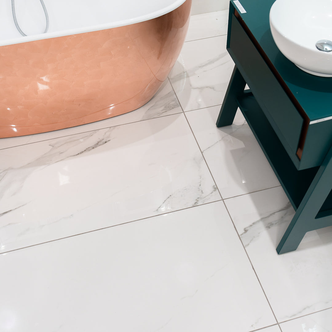 Patmos Pulido 60 x 120cm Porcelain Wall &amp; Floor Tile - 1.44sqm perbox