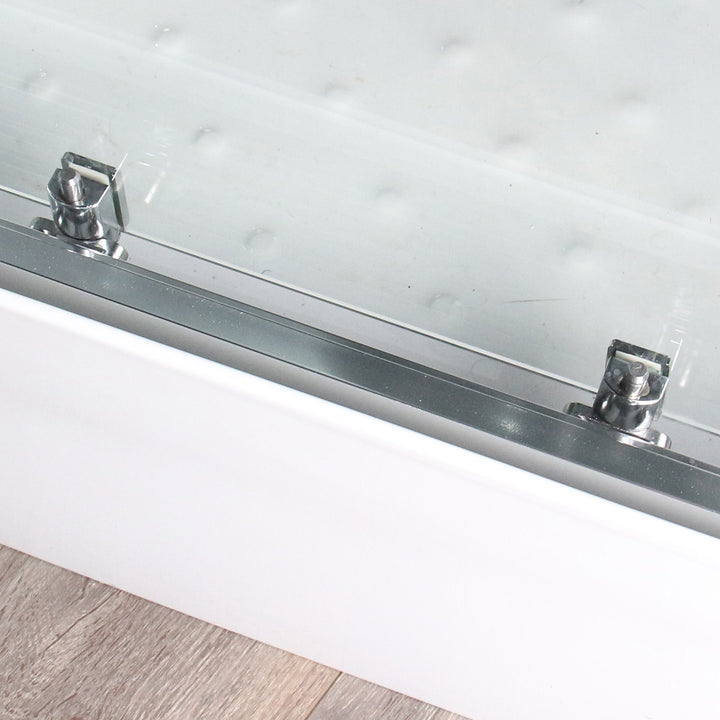 Insignia Premium 1050 x 850mm Rectangle Shower Cabin - Chrome
