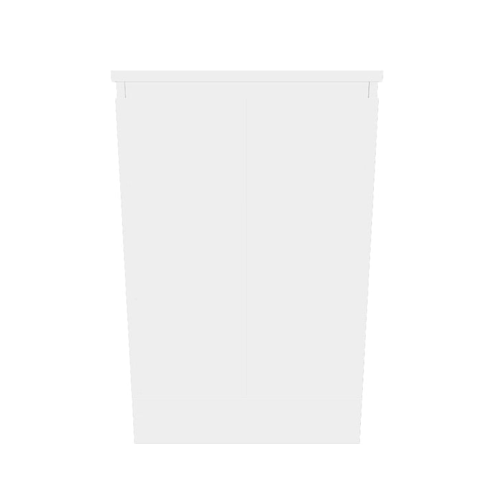 Halite Waterproof 500mm Floor Standing Vanity Unit &amp; Basin - White