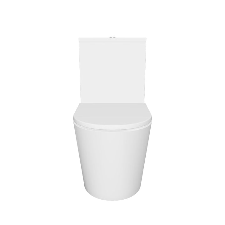 Arc Rimless Fully Back to Wall Toilet &amp; Soft Close Seat