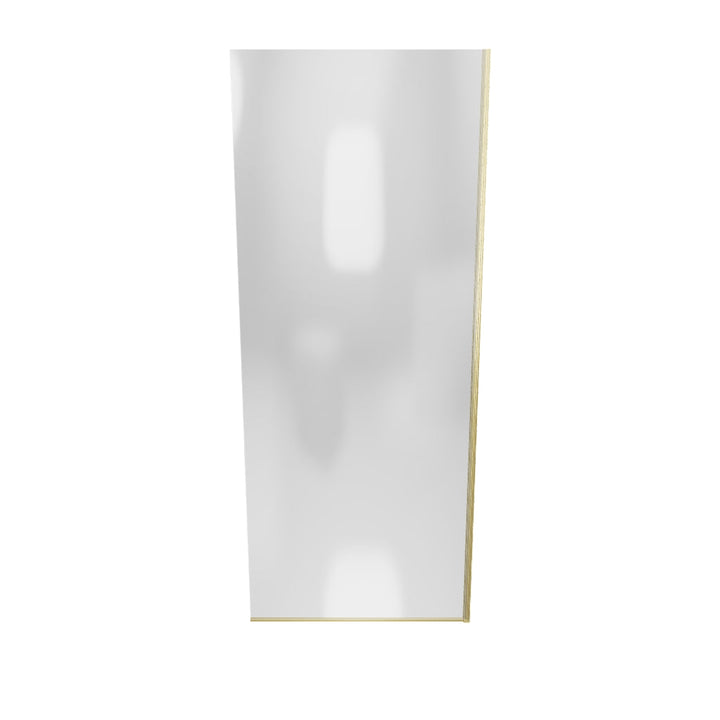 Dawn Athena 900mm Side Panel - Brushed Brass