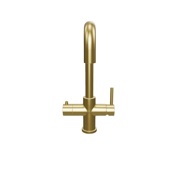 Eliseo Ricci Instant Boiling Water Kitchen Tap - Brushed Brass