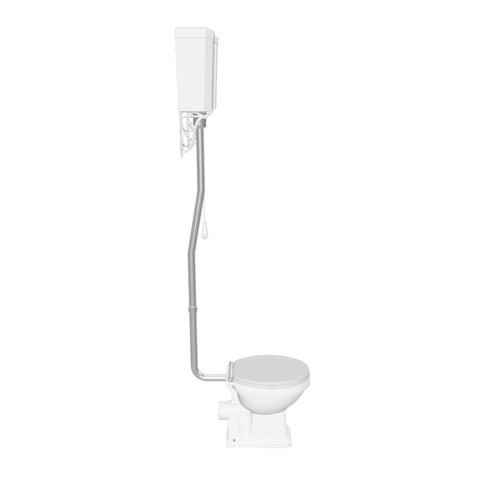 Hudson Reed Richmond High Level Comfort Height Toilet Excluding Seat