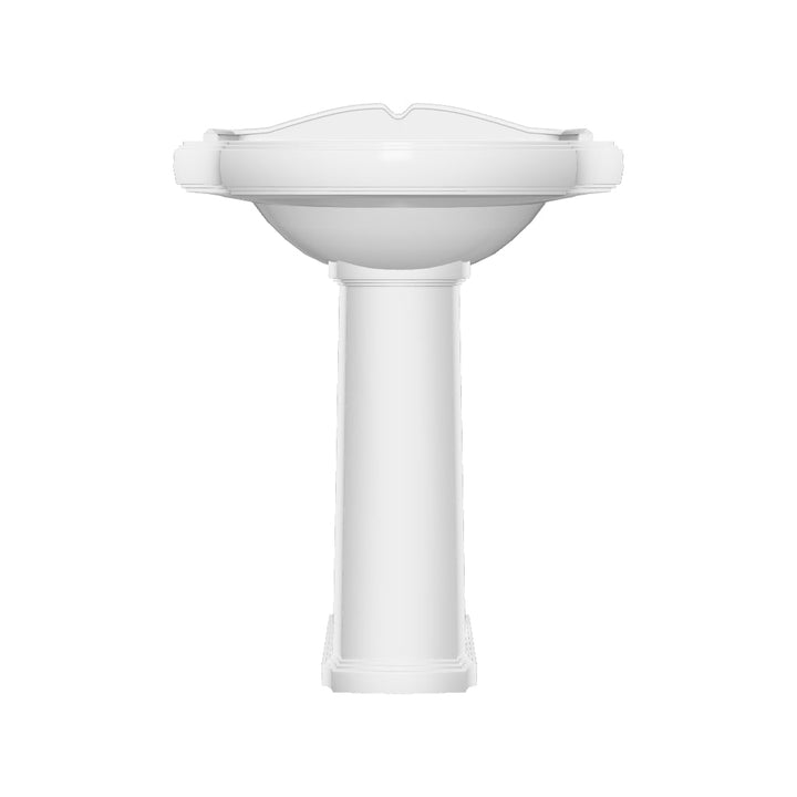 Legend Traditional 2 Tap Hole Basin &amp; Full Pedestal