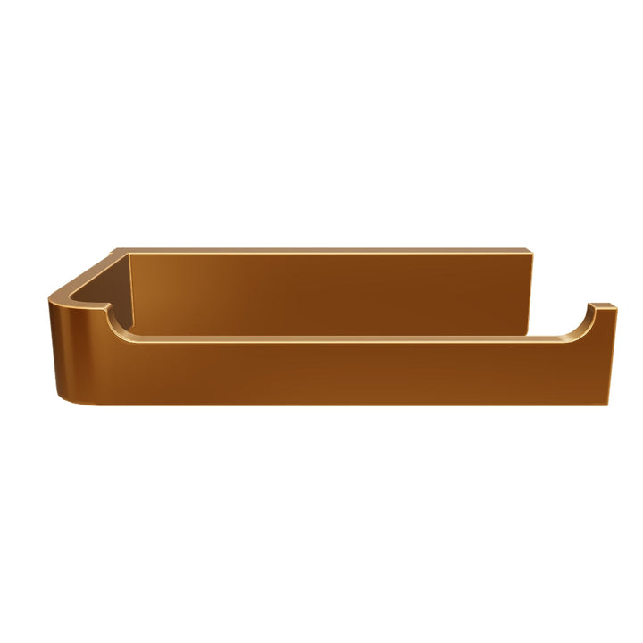 Eliseo Ricci Vesu Toilet Roll Holder - Brushed Brass