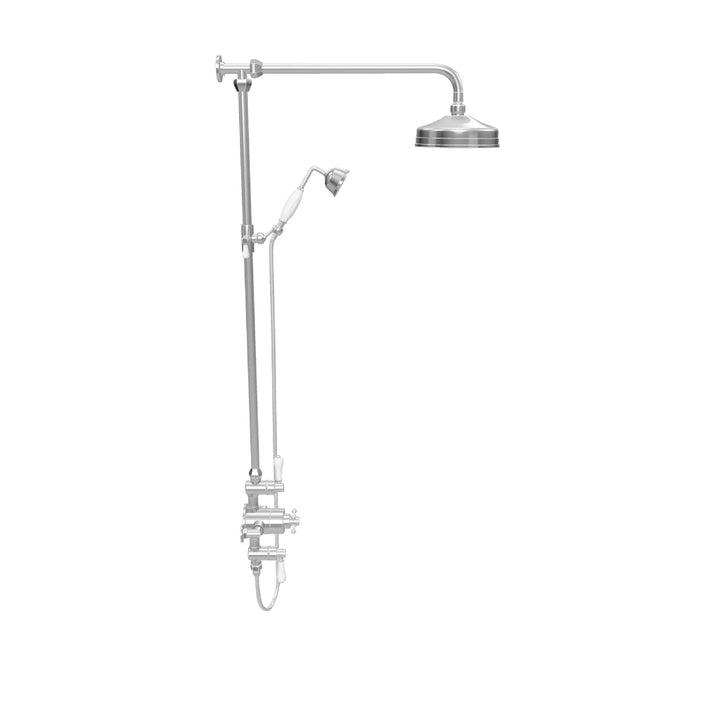 Eliseo Ricci Balmoral Thermostatic Rain Shower with Diverter
