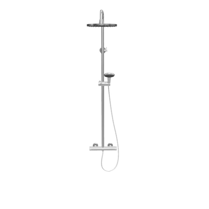 Eliseo Ricci Pro Round Thermostatic Rain Shower