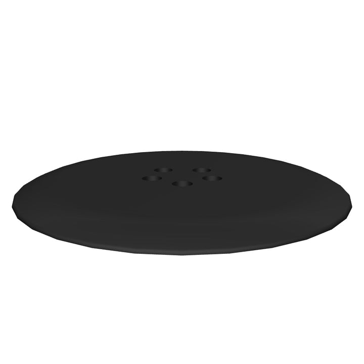 Eliseo Ricci 90mm Easy Clean Shower Trap - Black