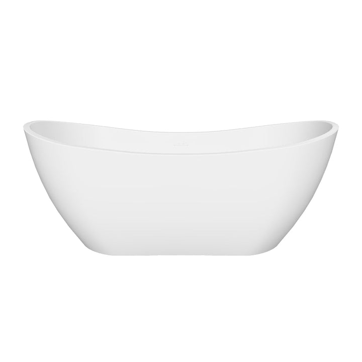 Viktor Benson Taha 1700 x 730mm Freestanding Bath - Matt White