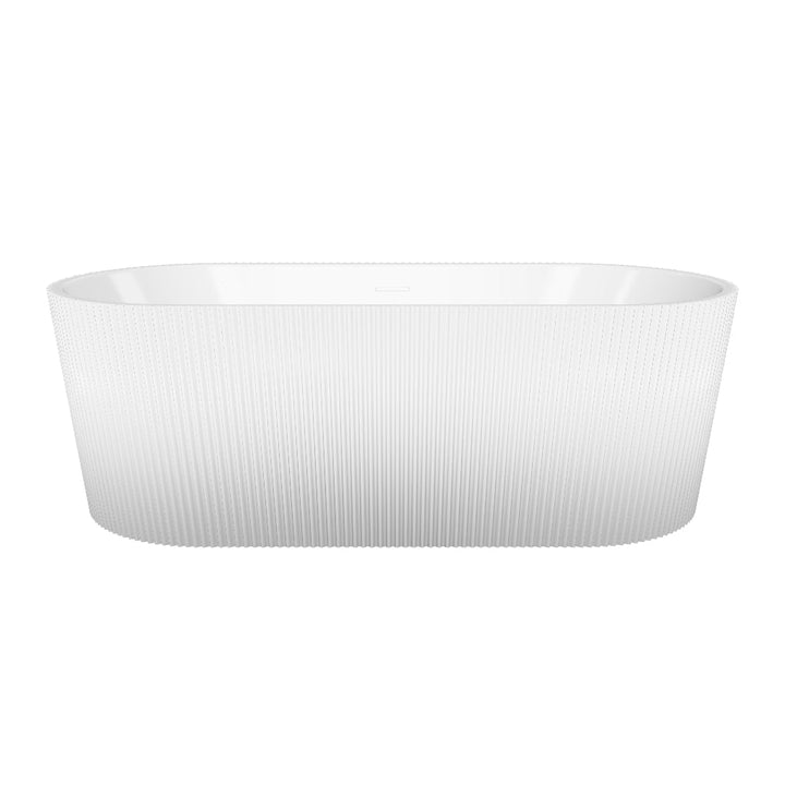 Viktor Benson Corina Fluted 1700 x 750mm Freestanding Bath