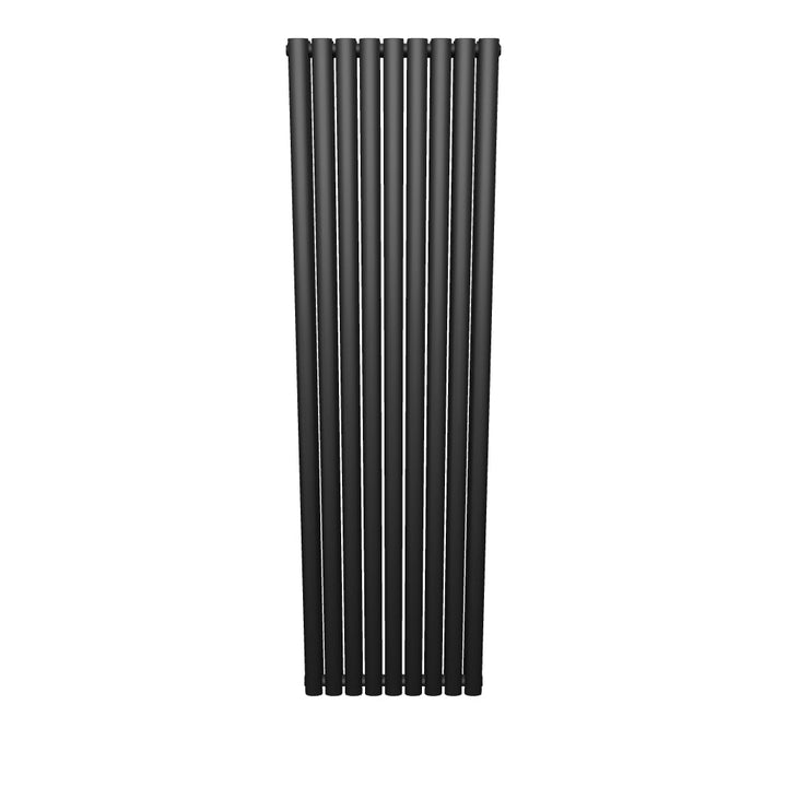 Hudson Reed Revive Vertical Double Panel Radiator 1800 x 528mm - Anthracite