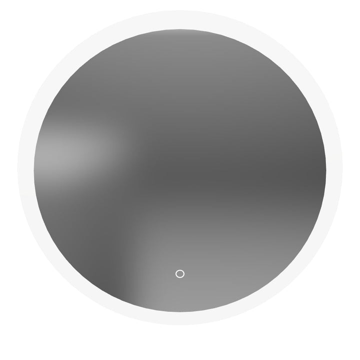 Lunar 600mm LED Round Mirror