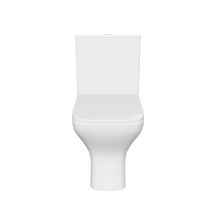 Nuie Ava Rimless Close Coupled Toilet &amp; Soft Close Seat