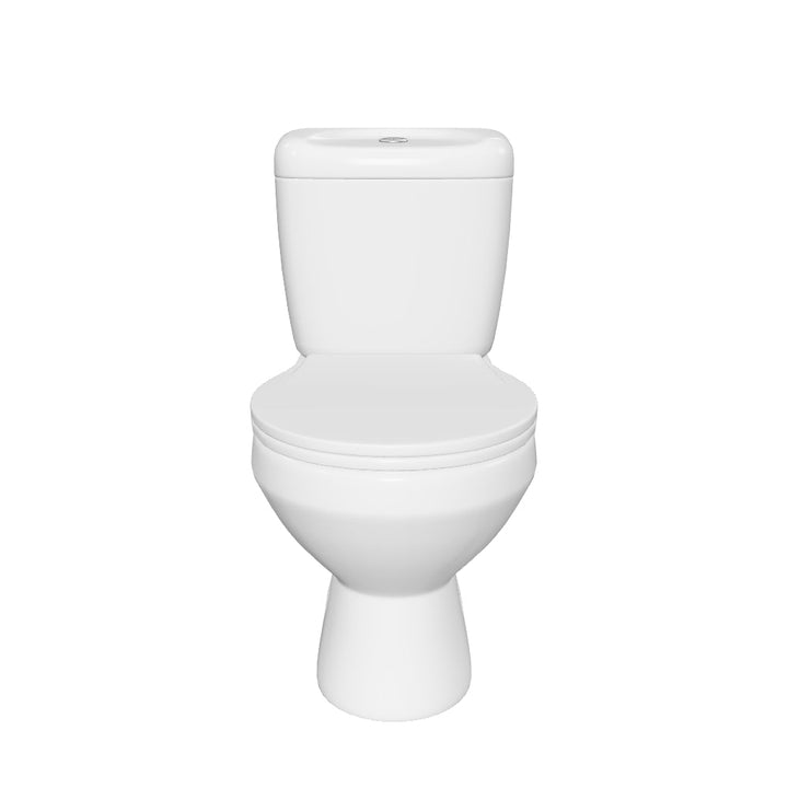 Nuie Melbourne Close Coupled Toilet &amp; Standard Toilet Seat