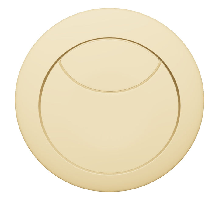 Objekt Ceramica Dual Flush Button - Matt Brass