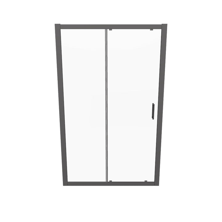 Kiimat Six 1200mm Sliding Shower Door - Black