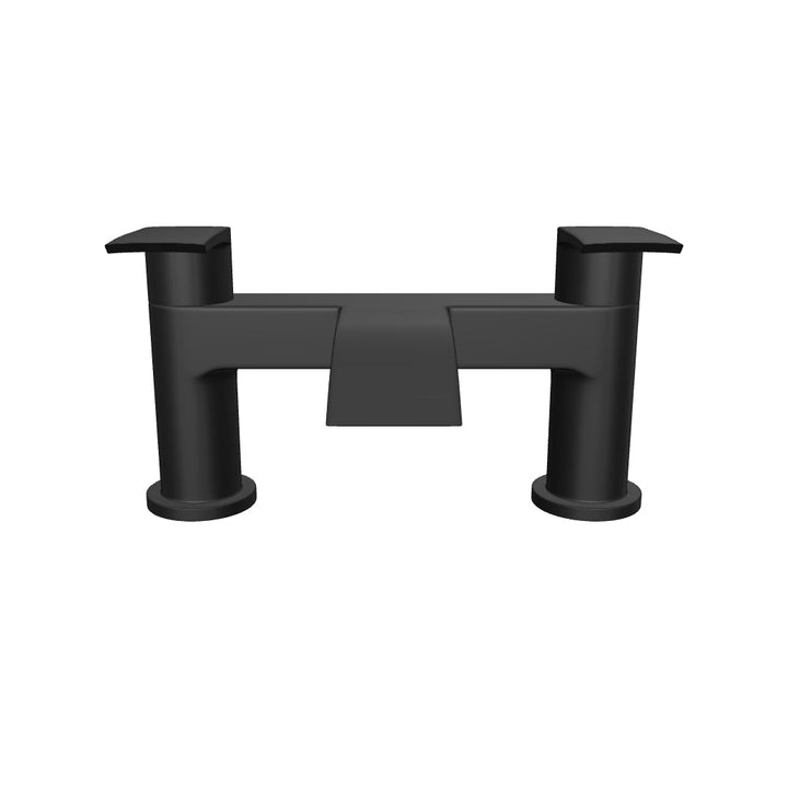 Eliseo Ricci Flow Bath Filler - Matt Black