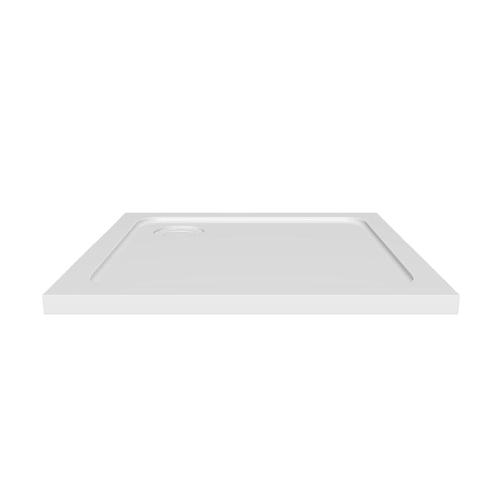 Elements 900 x 900mm Square Slim Line Shower Tray with Corner Waste