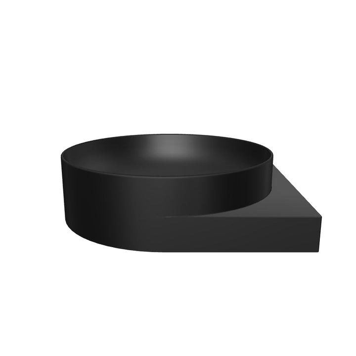 Ravak Yard 450mm Ceramic Washbasin - Matt Black