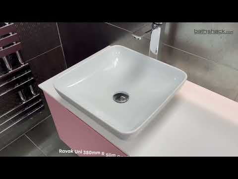Ravak Uni 380mm R Slim Counter Top Basin