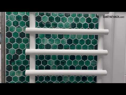 Mykonos Emerald 31.2 x 27cm Mosaic Sheet