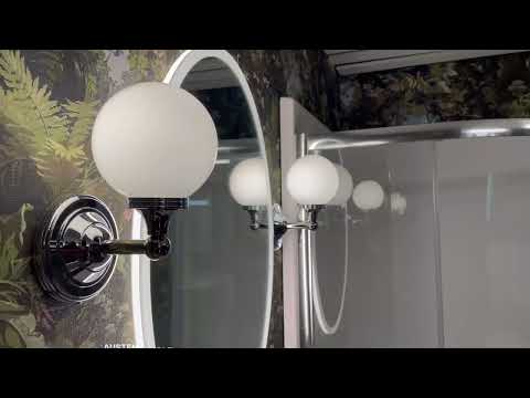 Austen Single Wall Light - Polished Chrome