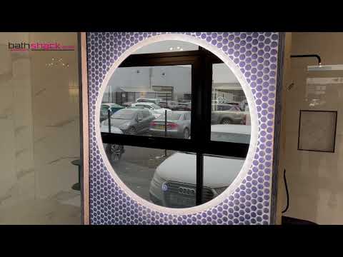 Rondo 600mm Round LED Mirror
