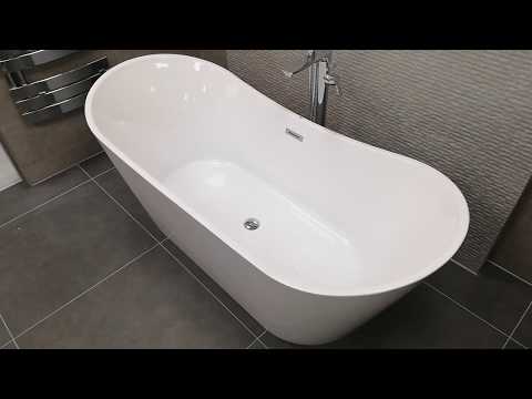 Viktor Benson Taha 1800 x 800 Freestanding Double Ended Bath