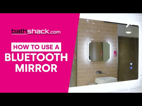 Stream 1200 x 600mm Bluetooth LED Mirror