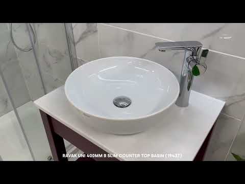 Ravak Uni 400mm B Slim Counter Top Basin