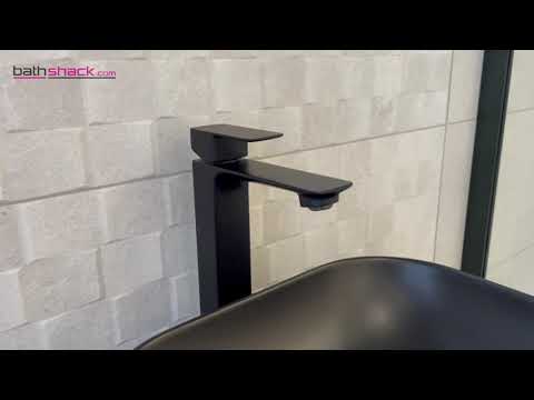 Eliseo Ricci Vesu Tall Basin Mixer - Black