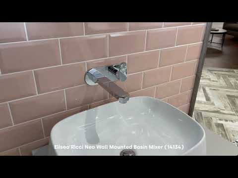Eliseo Ricci Neo Wall Mounted Basin Mixer