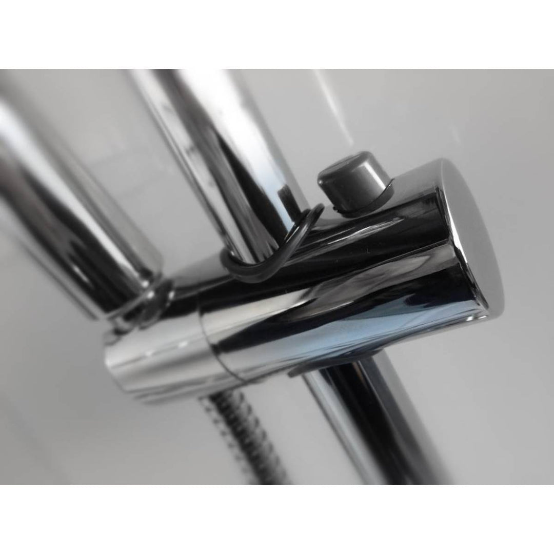 Vidalux Pure Electric 800mm Shower Cabin Black - Standard 9.5KW