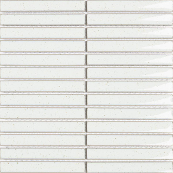 Piano White 29.6 x 29.9cm Mosaic Sheet