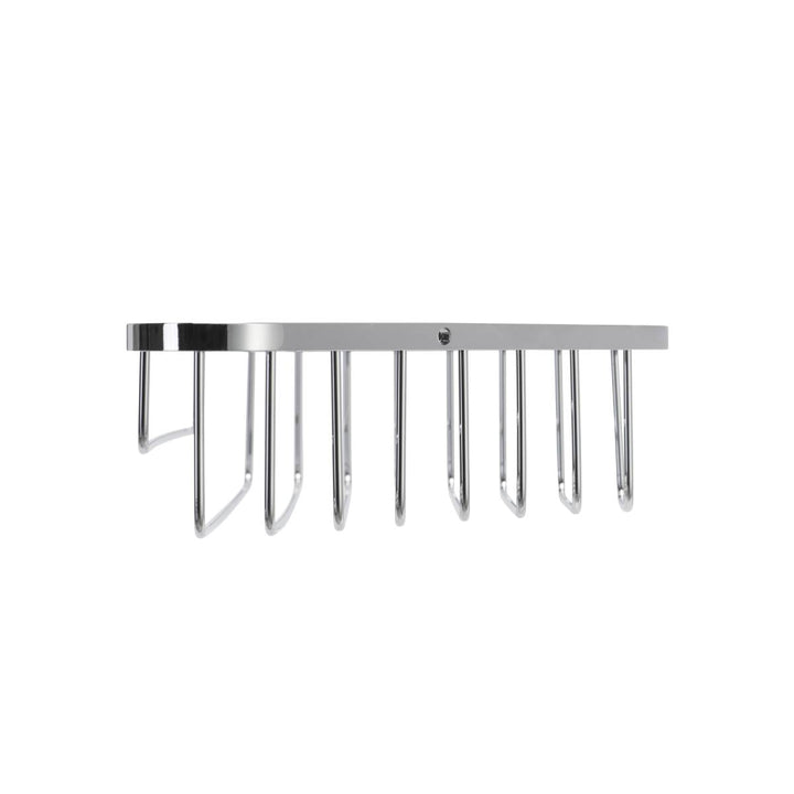 Croydex Stainless Steel Corner Basket
