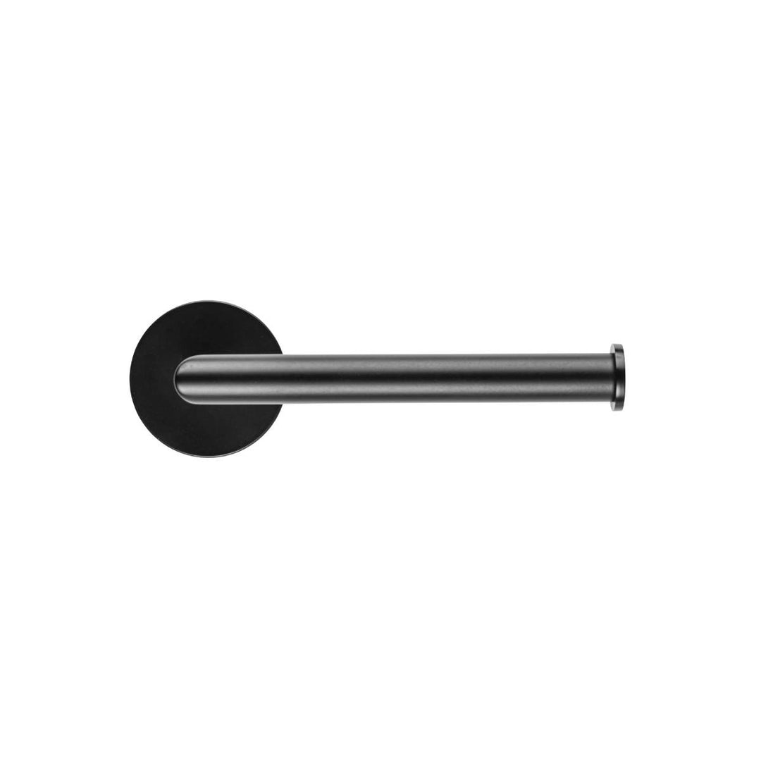Croydex Flexi Fix Epsom Toilet Roll Holder - Matt Black