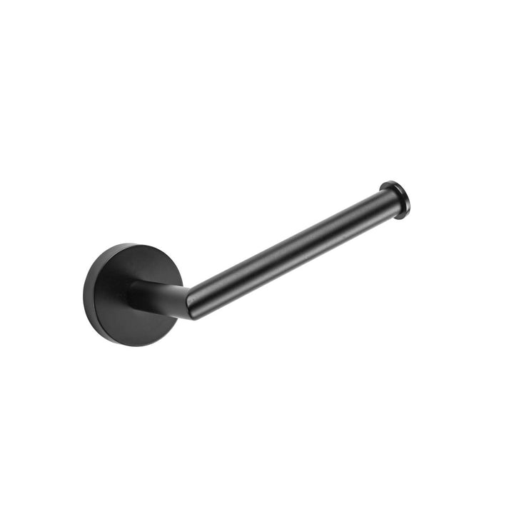 Croydex Flexi Fix Epsom Toilet Roll Holder - Matt Black