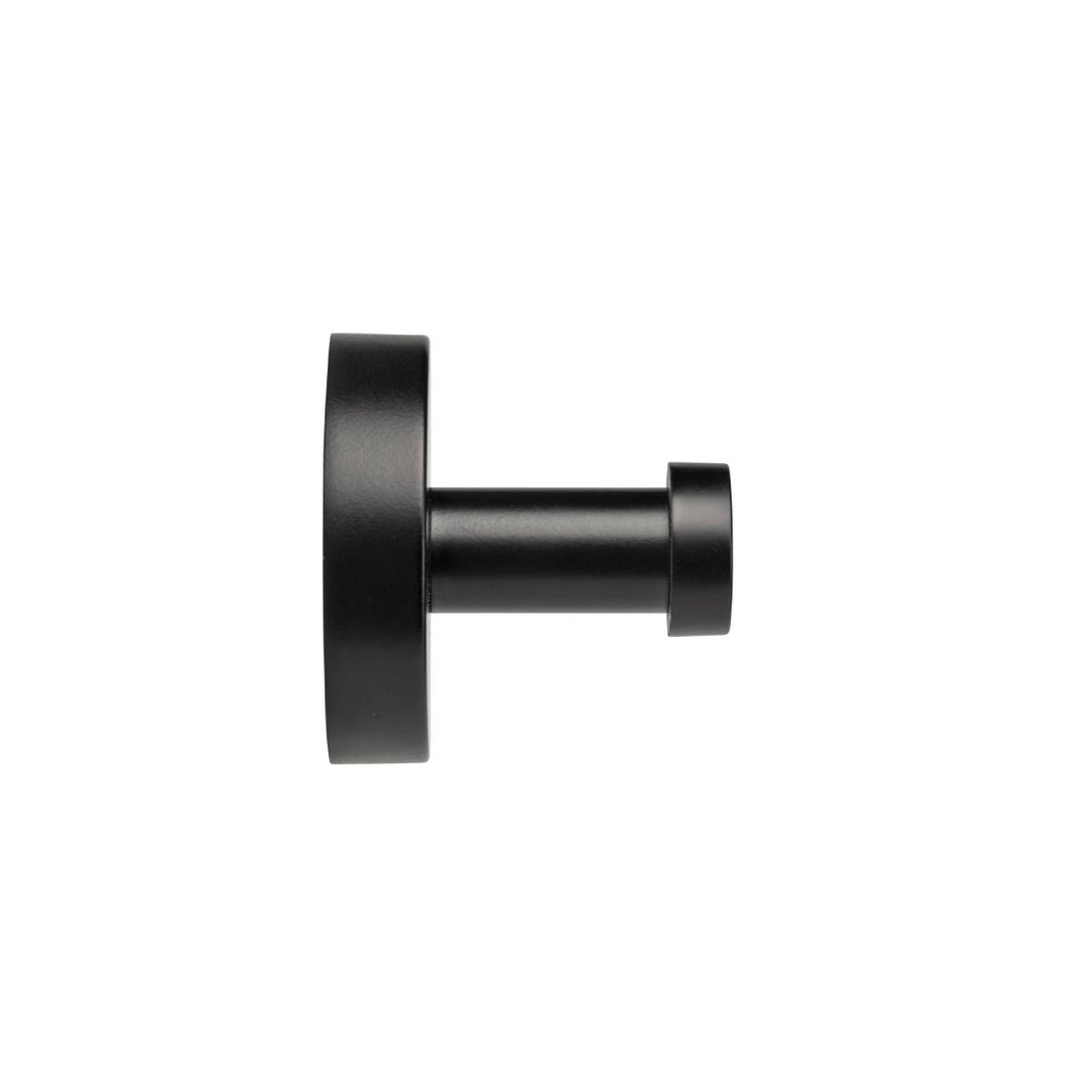 Croydex Flexi Fix Epsom Robe Hook - Matt Black
