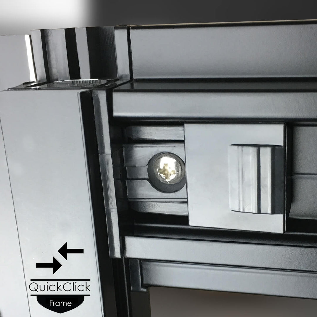 Insignia Premium 1100 x 700mm Quadrant Steam Shower Enclosure with Chrome Frame PR11R-OCF-CG-S - Right Hand
