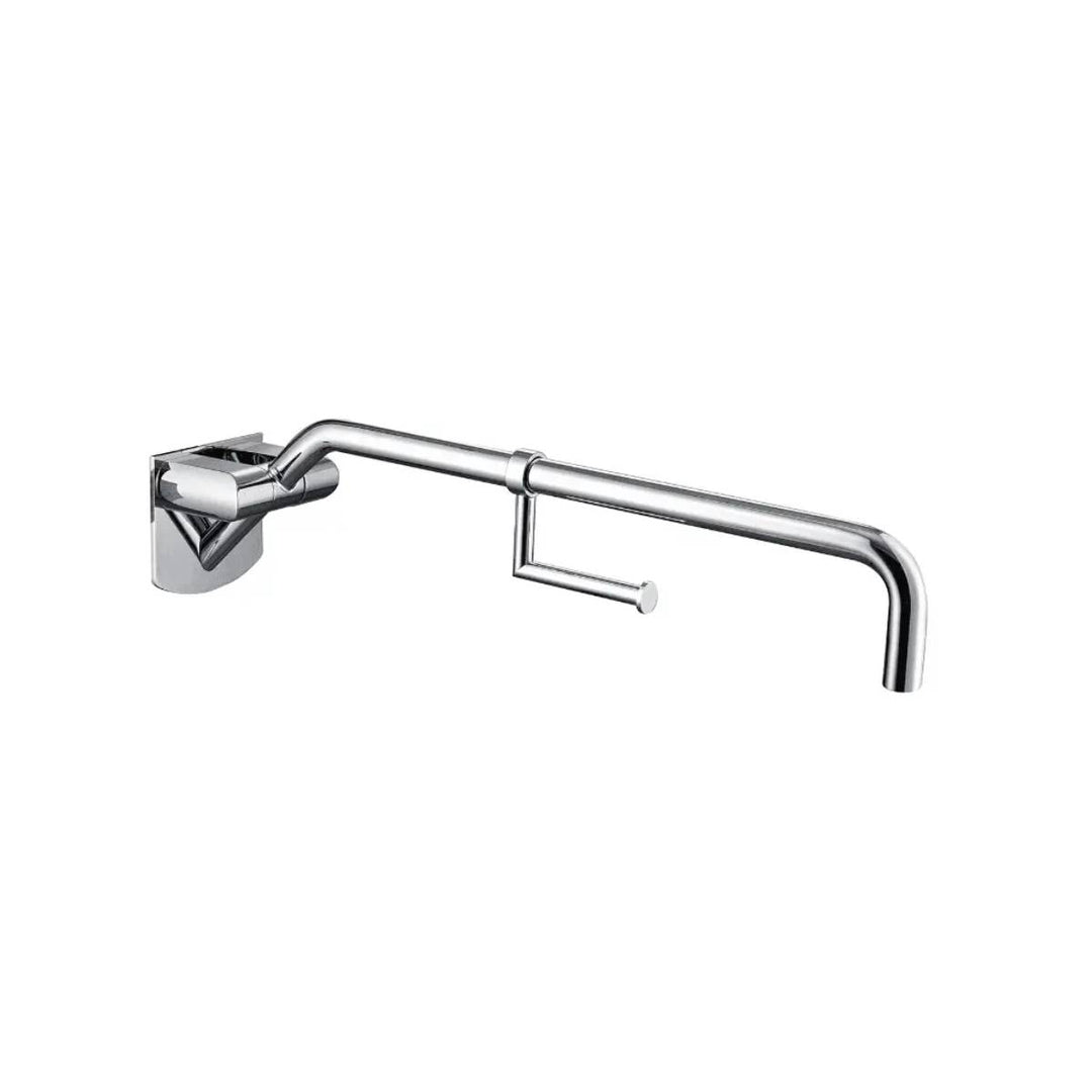 RAK Ceramics Compact Foldable Grab Rail w/ Toilet Roll Holder
