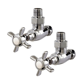 Balmoral Traditional Angled Radiator Valves