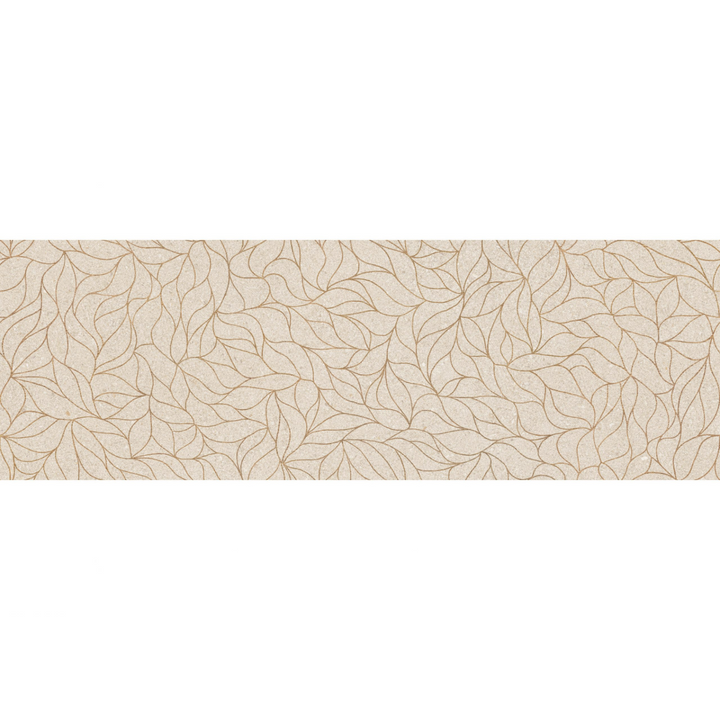 Deko Dolce Beige 30x90cm Rectified White Body Wall Decor Tile - 1.08sqm perbox