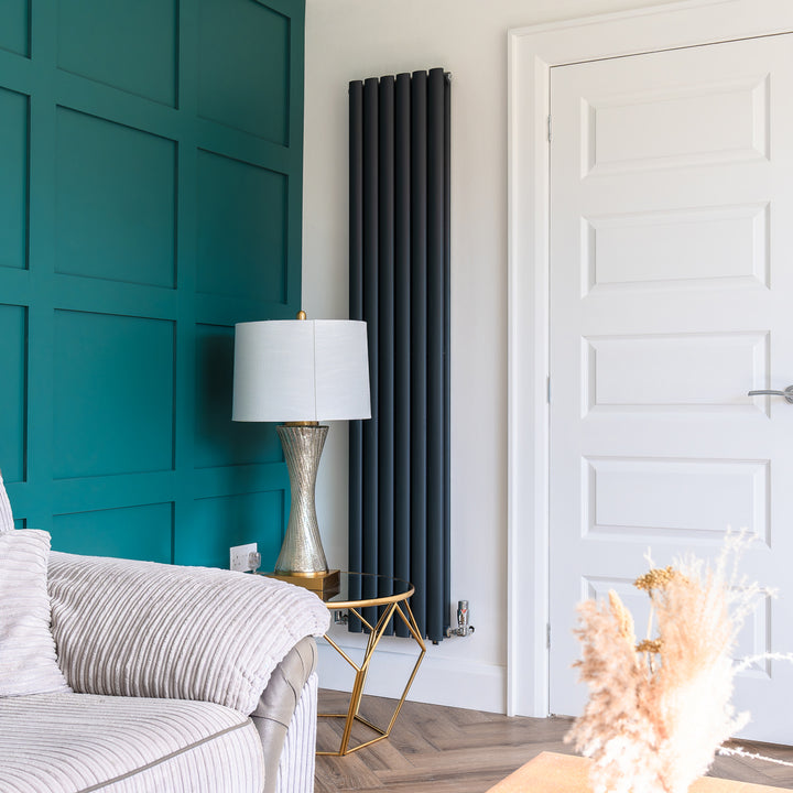 Vertigo 1800 x 354mm Double Panel Radiator - Anthracite