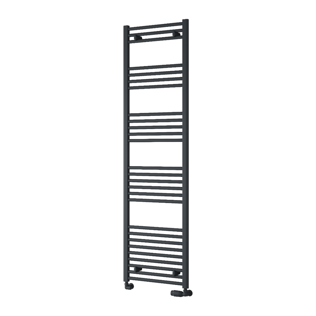 Capo 1800 x 500mm Flat Towel Rail - Anthracite