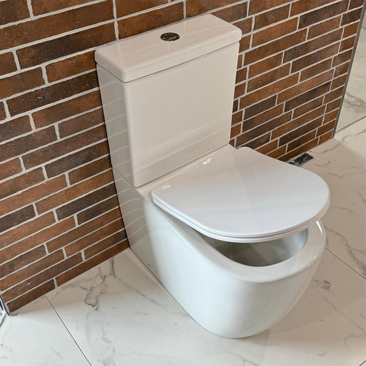 Remo Rimless Fully Back to Wall Pan &amp; Soft Close Seat