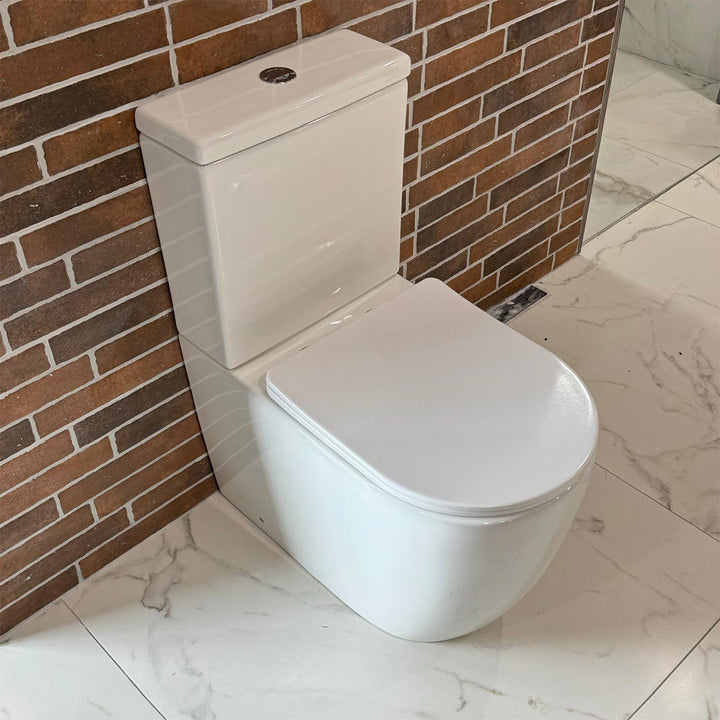 Remo Rimless Fully Back to Wall Pan &amp; Soft Close Seat