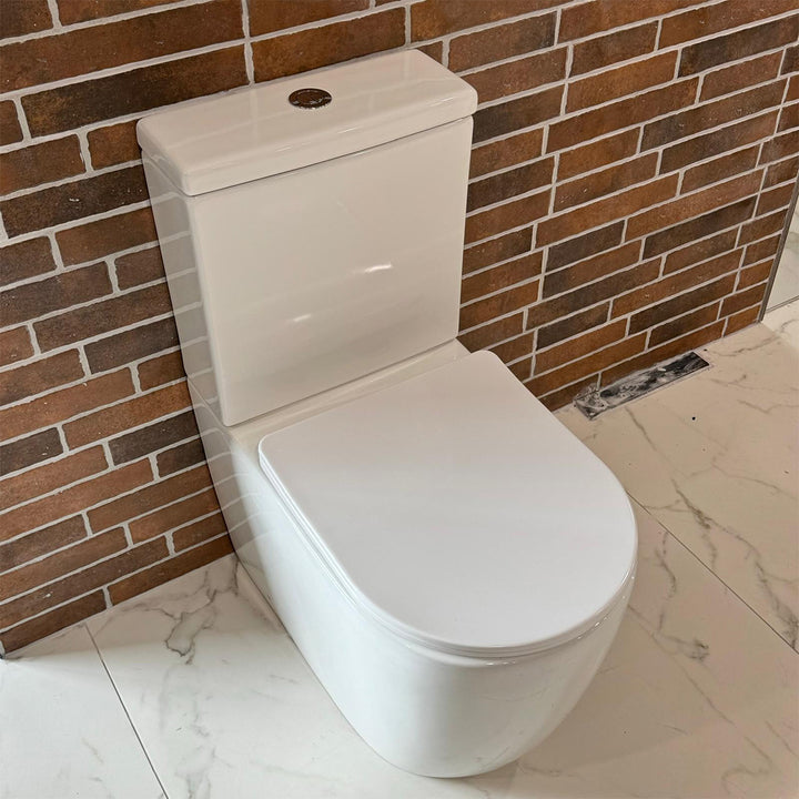 Remo Rimless Fully Back to Wall Pan &amp; Soft Close Seat