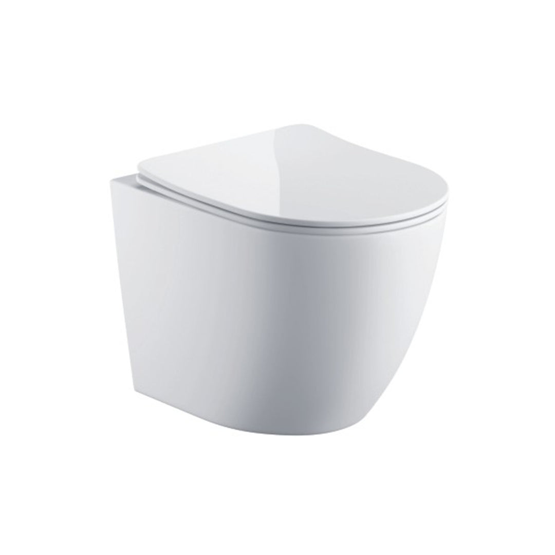 Remo Wall Hung Toilet &amp; SAN85 1.1m Wall Hung WC Frame Deal &amp; Chrome Flush Plate